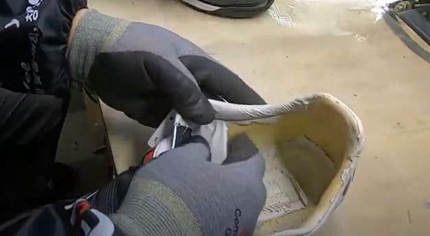 peeling boot