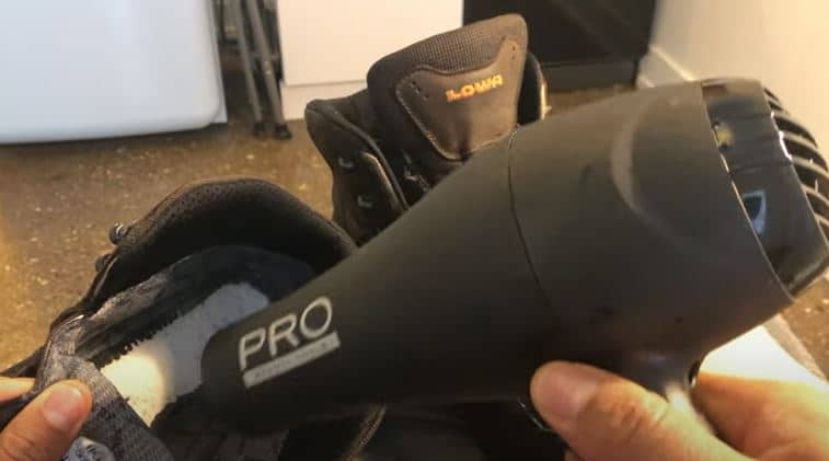 Dry Boots With Hair Dryer